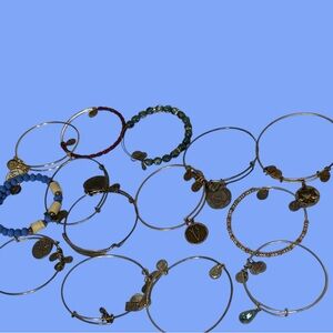 14 Alex and ani bracelets